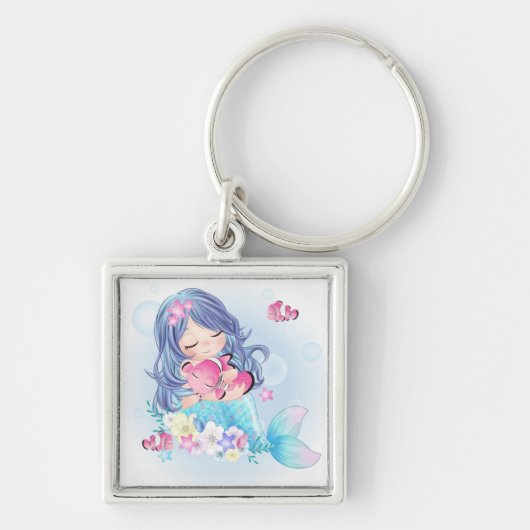 Mermaid Schlüsselanhänger (Vorne)