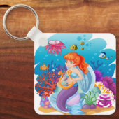 Mermaid Schlüsselanhänger (Vorderseite)