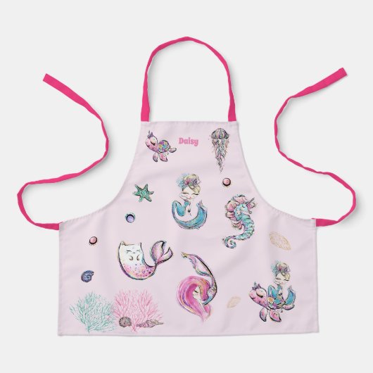 Mermaid Schürze (Vorderseite)