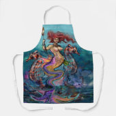 Mermaid Schürze (Vorderseite)