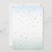 Mermaid Schwanz Birthday Einladung (Rückseite)