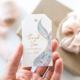 Mermaid Schwanz Birthday Geschenkanhänger