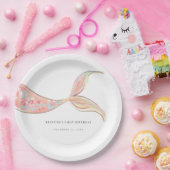 Mermaid Schwanz Birthday Paper Teller (Party)