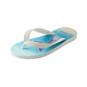 Mermaid Schwanz Kinderbadesandalen (Schrägansicht)