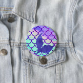 Mermaid Schwanz Lila Button (Beispiel)