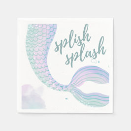 Mermaid Schwanz Napkins Serviette