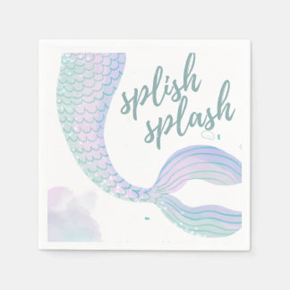 Mermaid Schwanz Napkins Serviette