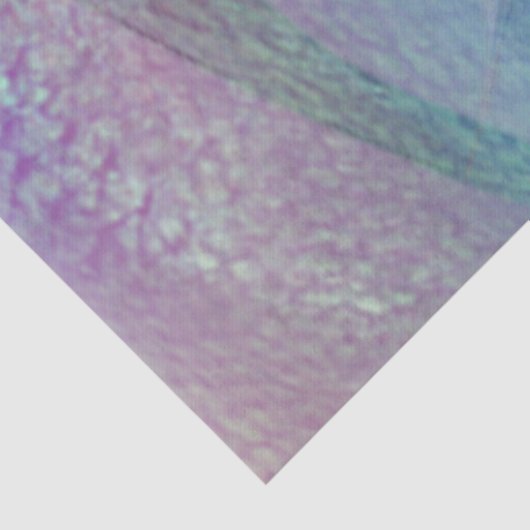 Mermaid Schwanz Pattern Türkis Lila Seidenpapier (Detail)