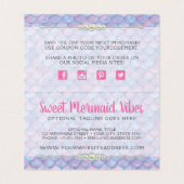 Mermaid Schwanz Scale & Pearl Boutique Shop Vielen (Innenseite Aufgefaltet)