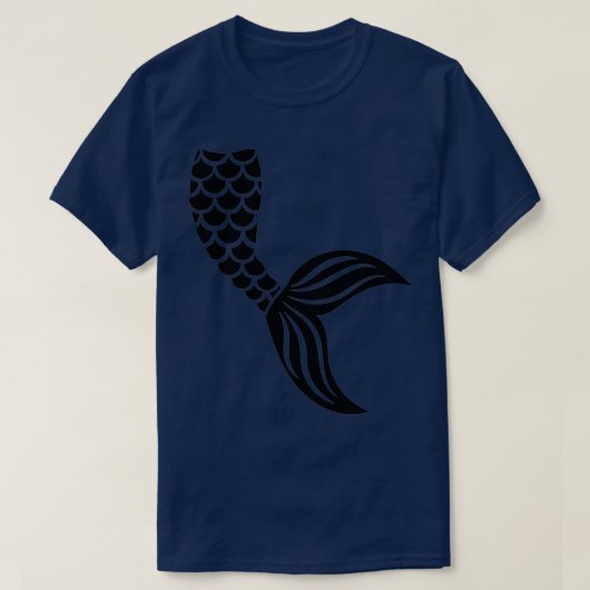 Mermaid Schwanz T-Shirt (Design vorne)