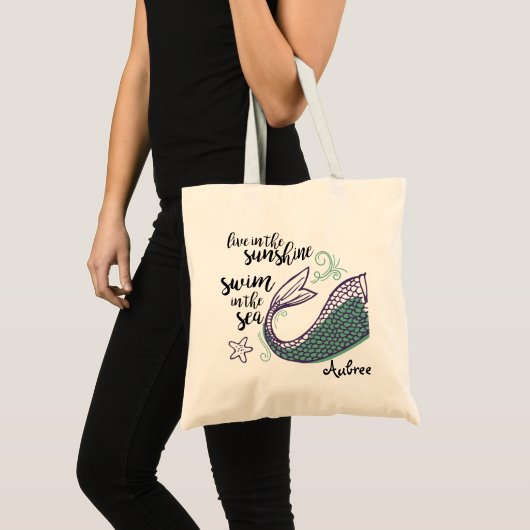 Mermaid Schwanz Tasche (Vorderseite (Produkt))