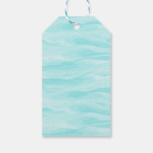 Mermaid Schwanz Under Sea Birthday favorisieren Ge Geschenkanhänger (Rückseite)