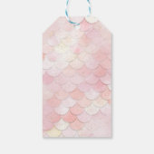 Mermaid Schwanz Under Sea Birthday favorisieren Ge Geschenkanhänger (Rückseite)