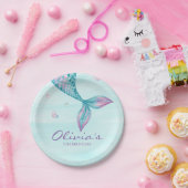 Mermaid Schwanz Under Sea Birthday Paper Teller (Party)