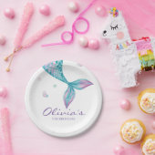 Mermaid Schwanz Under Sea Birthday Paper Teller (Party)