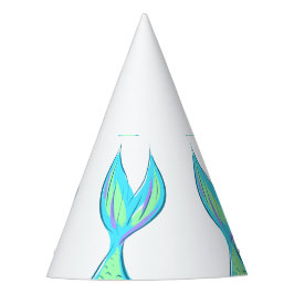 Mermaid Schwanzes Paper Party Hats Partyhütchen