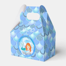 Mermaid Sea Blue Scales Vielen Dank für Ihre Unter