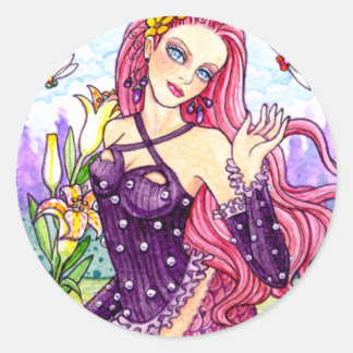 Mermaid Sea Fairy Fantasy Stickers von Ann Howard