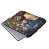 Mermaid Sea Goddess Nymph Siren Unterwasser Art Laptopschutzhülle (Vorne Knopf)