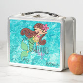 Mermaid Sea Life Metall Brotdose (Beispiel)