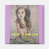 Mermaid Sea Magnet (Vorne)