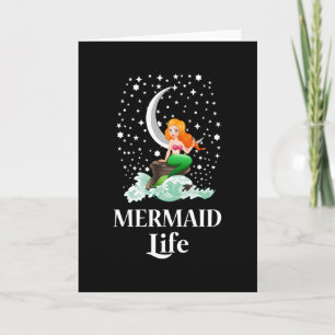 Mermaid Sea Mermaids Girl Karte