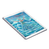 Mermaid Sea nymph Art von Renee Lavoie Notizblock (Rechte Seite)