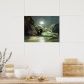 Mermaid Sea Reverie Poster (Küche)