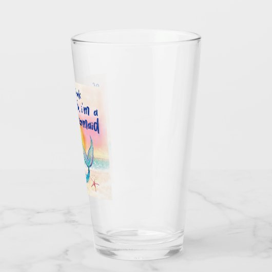 Mermaid Sea | Trinken Sie wie ein Fisch Tropical B Glas (Links)