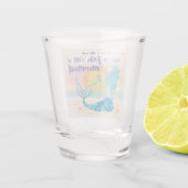 Mermaid Sea | Trinken Sie wie ein Sonnenuntergang Schnapsglas (Rückseite)