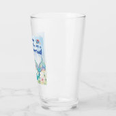 Mermaid Sea | Trinken wie ein tropischer Fisch Glas (Links)
