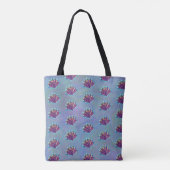 Mermaid Seashell Print Tasche (Rückseite)