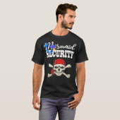 Mermaid Security Pirate Boys Pirates Mermaids Par T-Shirt (Vorne ganz)
