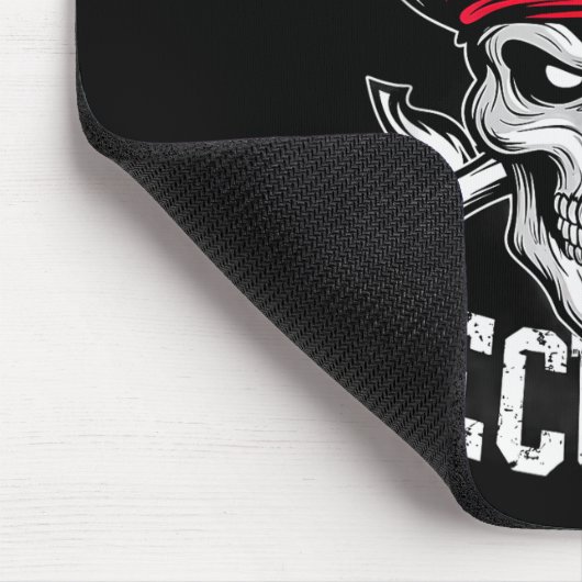 Mermaid Security Rate Dad Brother Halloween Mousepad (Ecke)