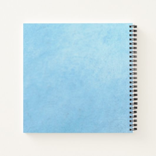 Mermaid Seepferd & Jellyfish Notebook Notizblock (Rückseite)