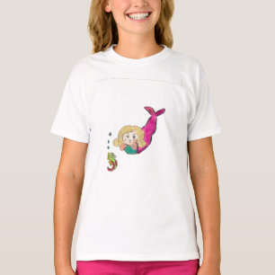 Mermaid Seepferd T-Shirt