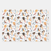 Mermaid Selection 2 Wrapping Paper Geschenkpapier Set (Vorderseite 3)