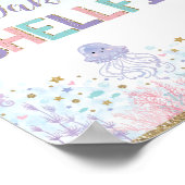 Mermaid Selfie Station Nehmen Sie den Shellfie Sea Poster (Ecke)