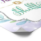 Mermaid Selfie Station Shellfie Schild dekorieren (Ecke)