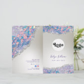 Mermaid-Sequenzer-Imitate-Menü-Broschüre (Stehend Vorderseite)