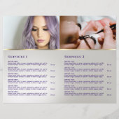 Mermaid-Sequenzer-Imitate-Menü-Broschüre (Rückseite)