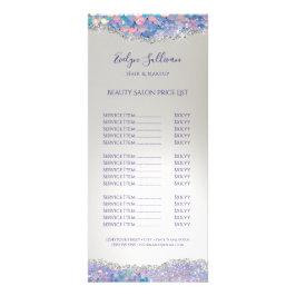 Mermaid-Sequenzpreisliste Rack-Karte Werbekarte