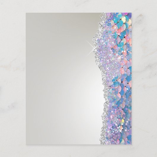 Mermaid Sequin Flyer (Hinten)