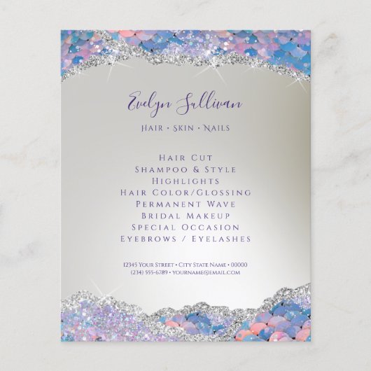 Mermaid Sequin Flyer (Vorne)