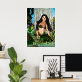 Mermaid Series VALARIE Spring Poster (Heimbüro)