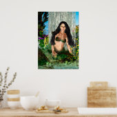 Mermaid Series VALARIE Spring Poster (Küche)