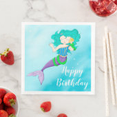 Mermaid Serviette (Beispiel)