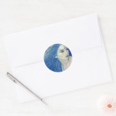 Mermaid Shades of Blue Sticker (Umschlag)