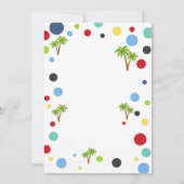 Mermaid Shark Invasion Geschwister Geburtstag Geme Einladung (Rückseite)