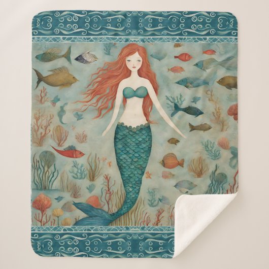 Mermaid Sherpadecke (Vorderseite)
